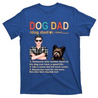 Yorkshire Terrier Dog Dad Definition For Daddy Fathers Day Gift T-Shirt