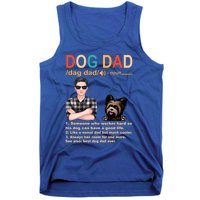 Yorkshire Terrier Dog Dad Definition For Daddy Fathers Day Gift Tank Top