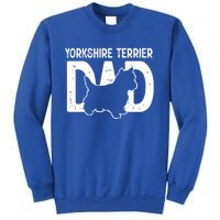 Yorkshire Terrier Dog Lover Funny Cute Puppy Dad Father Gift Sweatshirt