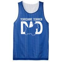 Yorkshire Terrier Dog Lover Funny Cute Puppy Dad Father Gift Mesh Reversible Basketball Jersey Tank