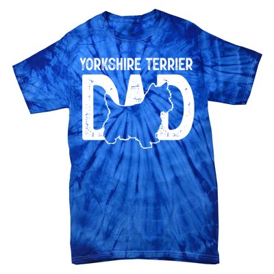 Yorkshire Terrier Dog Lover Funny Cute Puppy Dad Father Gift Tie-Dye T-Shirt