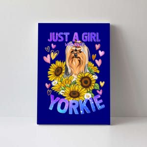 Yorkshire Terrier Dog Lover Funny Cute Puppy Gift Canvas