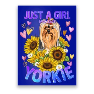 Yorkshire Terrier Dog Lover Funny Cute Puppy Gift Poster