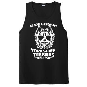 Yorkshire Terrier Dog Rule Funny Cute Christmas Puppy Lover Meaningful Gift PosiCharge Competitor Tank