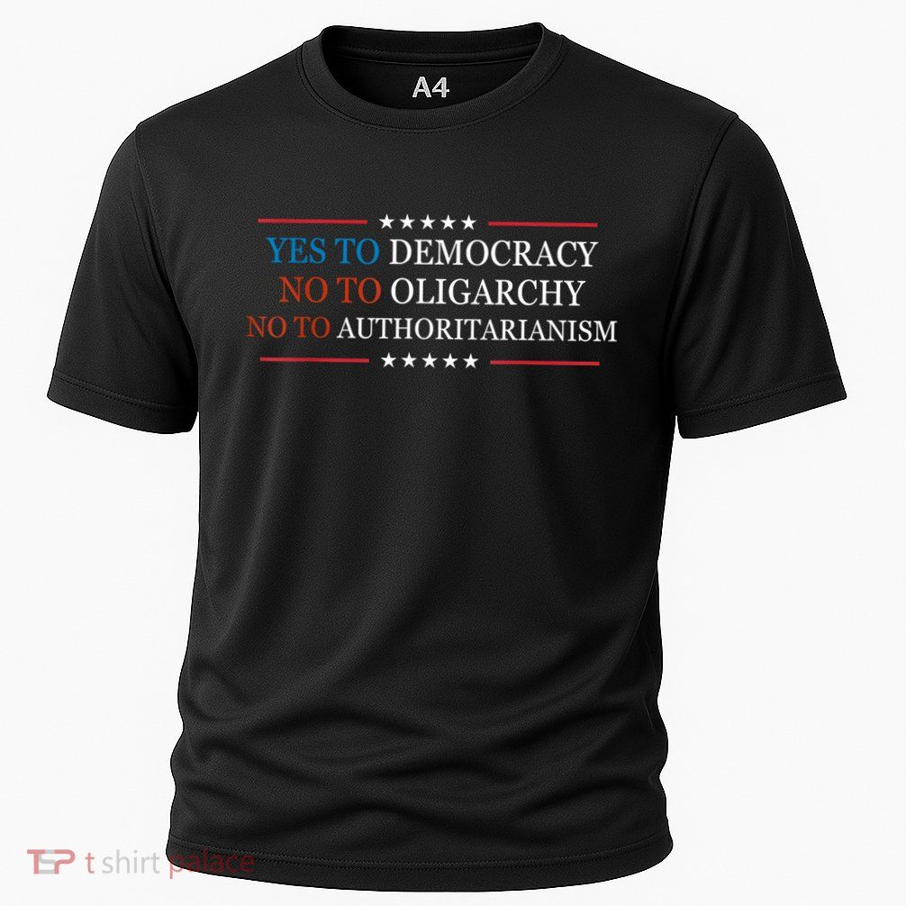 Yes To Democracy No To Oligarchy Bernie Sanders Quote Performance Shirt