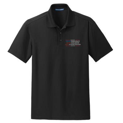 Yes To Democracy No To Oligarchy Bernie Sanders Quote Dry Zone Grid Polo