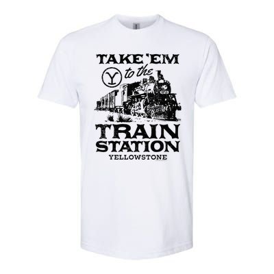 Yellowstone Take Em To The Train Station Softstyle® CVC T-Shirt