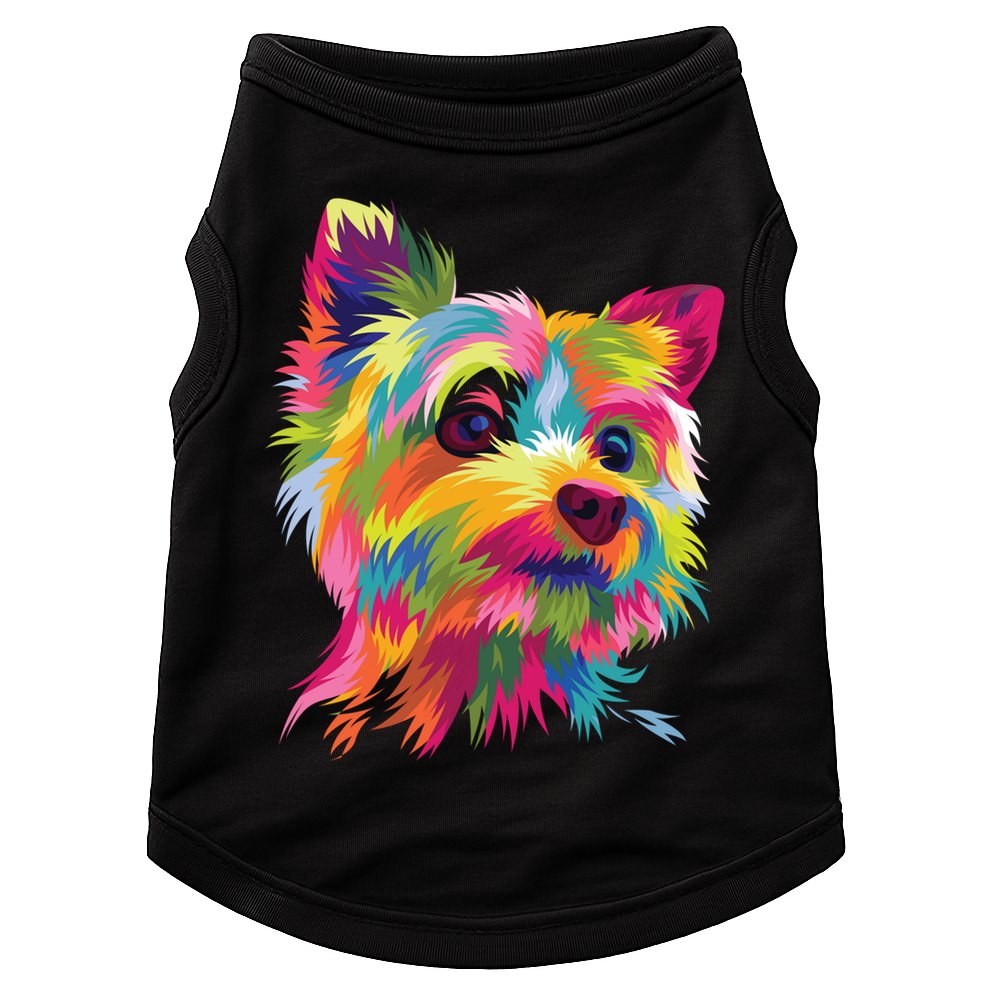 Yorkshire Terrier Funny Yorkie Pop Art Popart Dog Gift Doggie Tank
