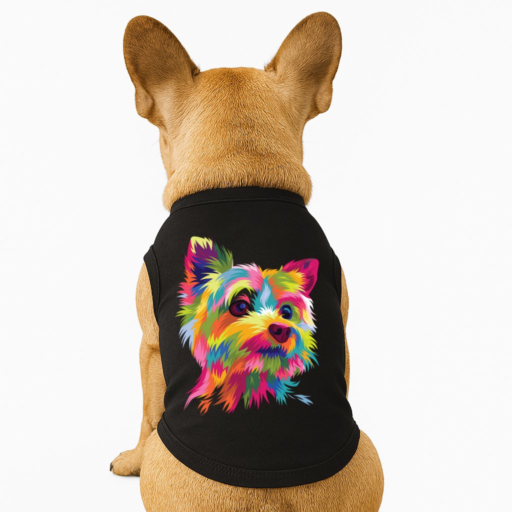 Yorkshire Terrier Funny Yorkie Pop Art Popart Dog Gift Doggie Tank