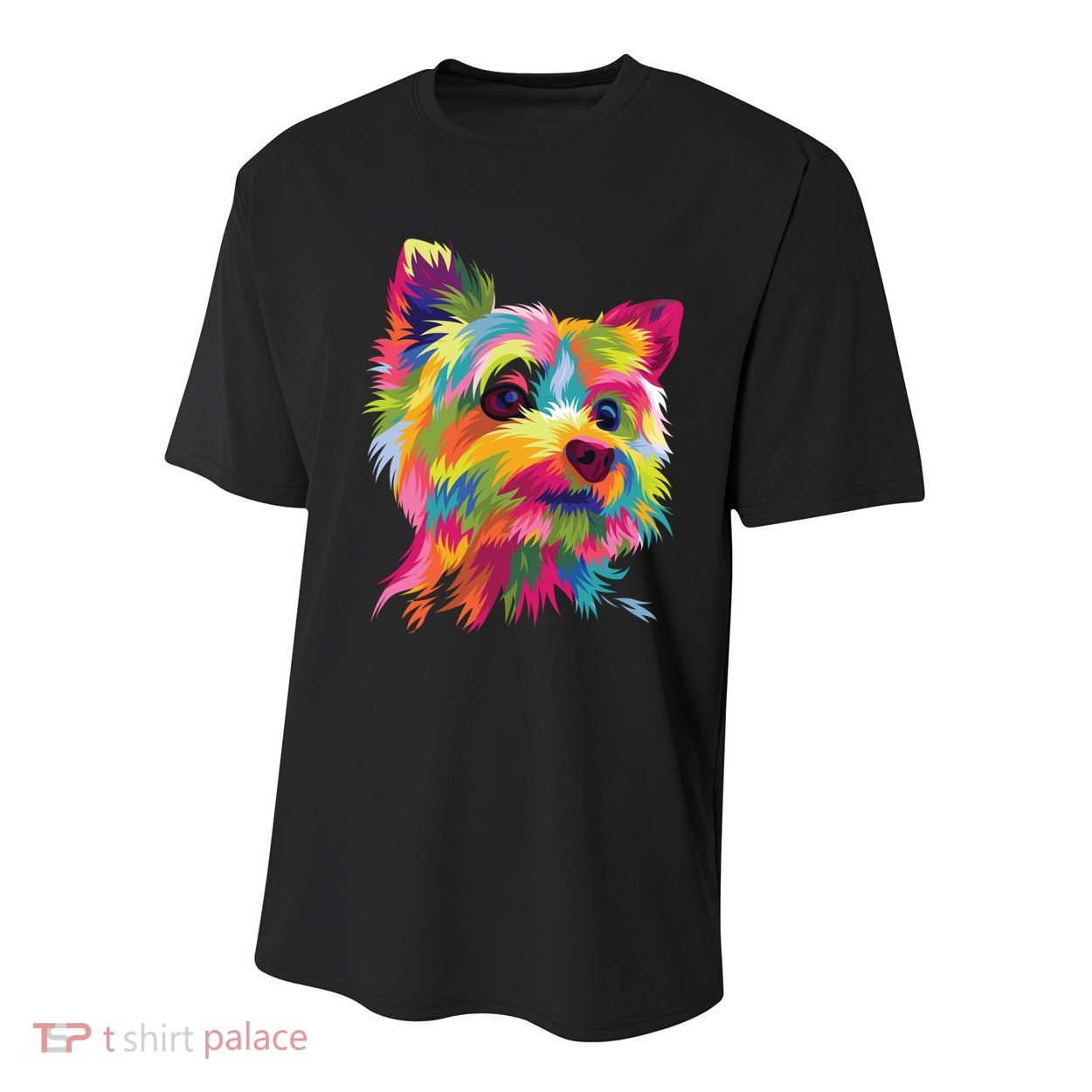 Yorkshire Terrier Funny Yorkie Pop Art Popart Dog Gift Youth Performance Sprint T-Shirt