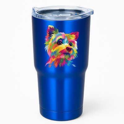 Yorkshire Terrier Funny Yorkie Pop Art Popart Dog Gift Tumbler
