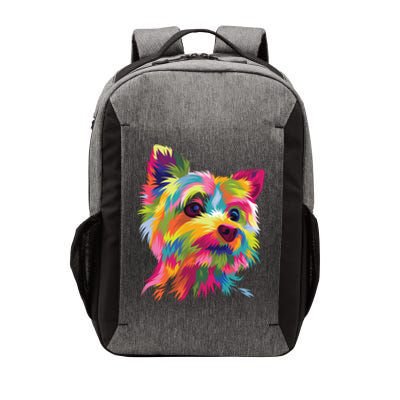 Yorkshire Terrier Funny Yorkie Pop Art Popart Dog Gift Vector Backpack