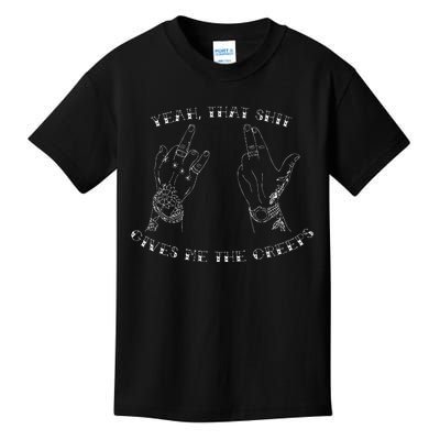 Yeah That Gives Me The Creeps Western Cowboy Kids T-Shirt