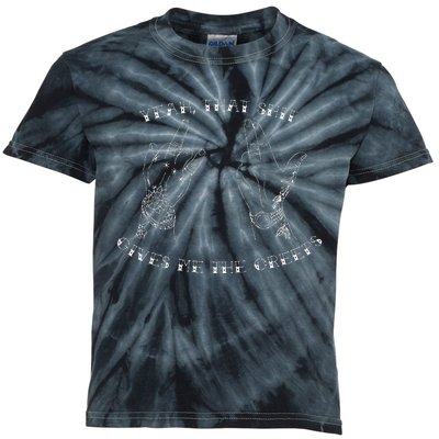 Yeah That Gives Me The Creeps Western Cowboy Kids Tie-Dye T-Shirt