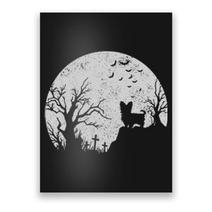 Yorkshire Terrier Halloween Dog Yorkie Dad Yorkie Mum Poster