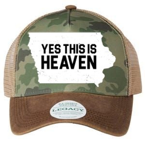 Yes This Is Heaven Iowa State Legacy Tie Dye Trucker Hat