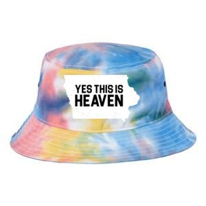 Yes This Is Heaven Iowa State Tie Dye Newport Bucket Hat