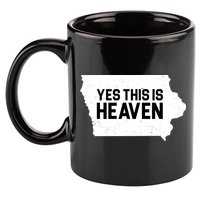 Yes This Is Heaven Iowa State 11oz C Handle Ceramic Mug
