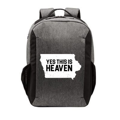 Yes This Is Heaven Iowa State Vector Backpack