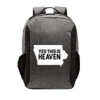 Yes This Is Heaven Iowa State Vector Backpack