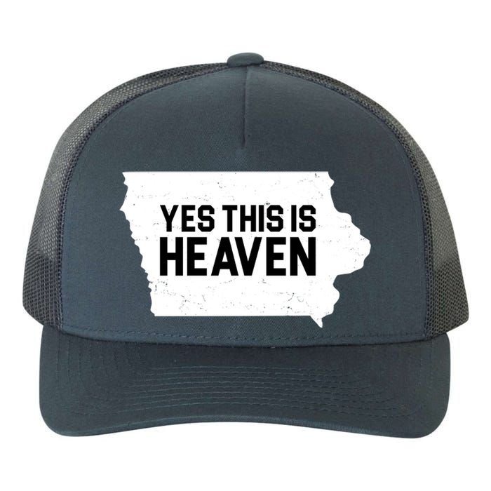 Yes This Is Heaven Iowa State Yupoong Adult 5-Panel Trucker Hat