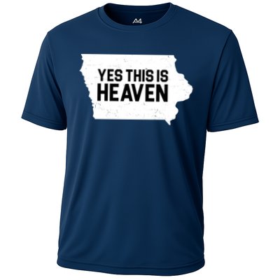 Yes This Is Heaven Iowa State Performance Shirt