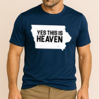 Yes This Is Heaven Iowa State Cooling Performance Crew T-Shirt