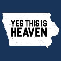 Yes This Is Heaven Iowa State Cooling Performance Crew T-Shirt
