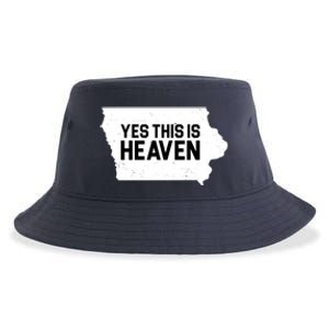 Yes This Is Heaven Iowa State Sustainable Bucket Hat