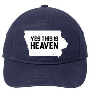 Yes This Is Heaven Iowa State 7-Panel Snapback Hat