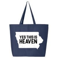 Yes This Is Heaven Iowa State 25L Jumbo Tote