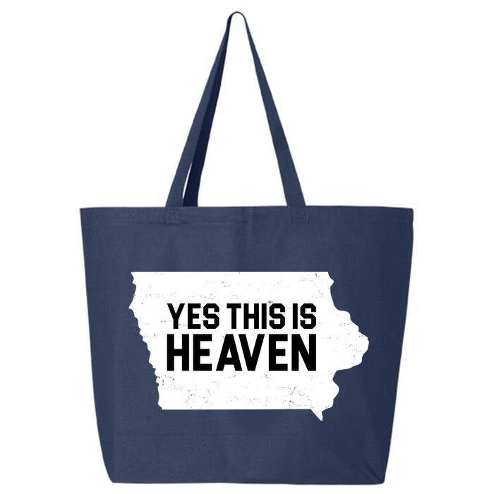 Yes This Is Heaven Iowa State 25L Jumbo Tote