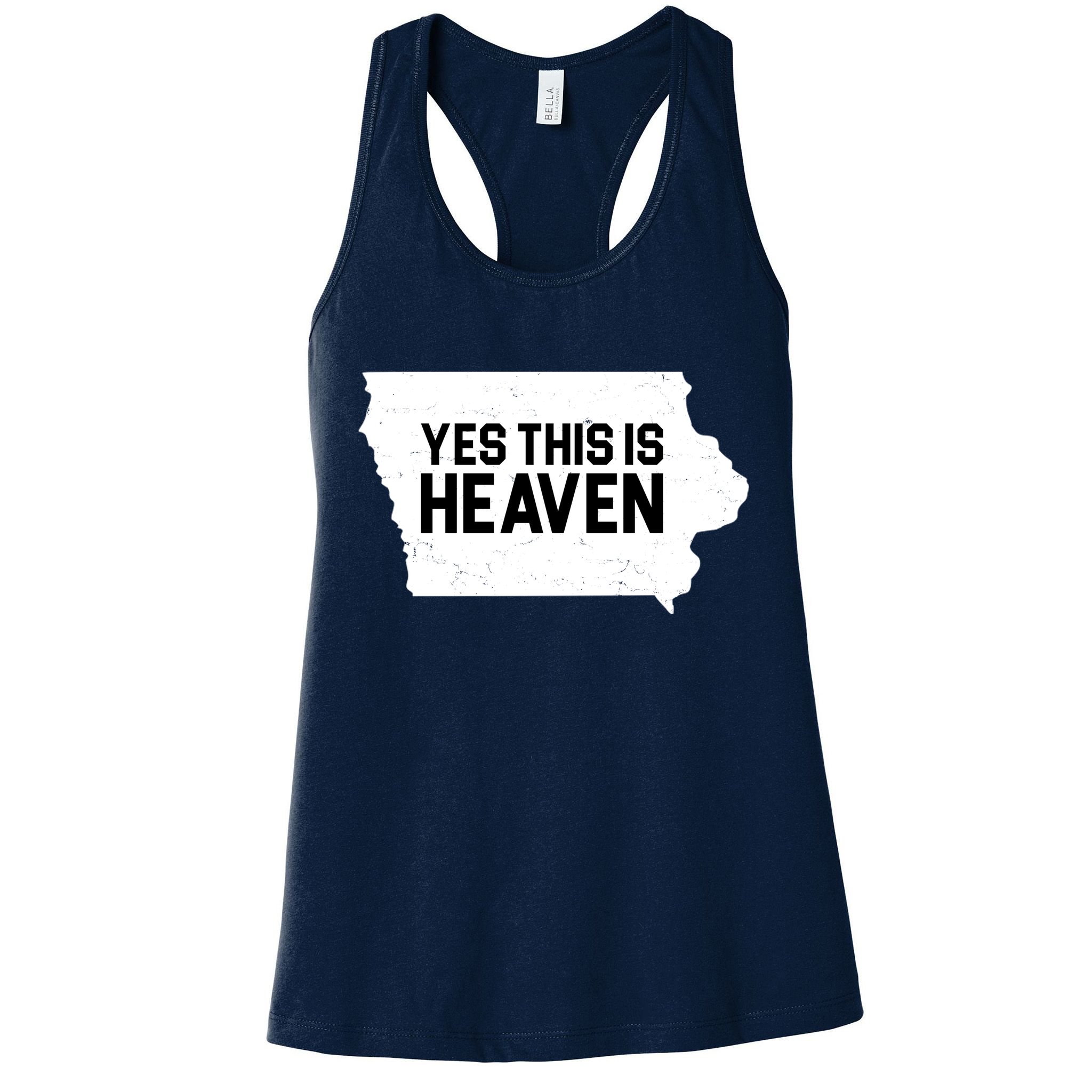 Yes This Is Heaven Iowa State Womens Tank Top