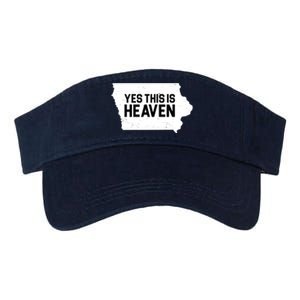 Yes This Is Heaven Iowa State Valucap Bio-Washed Visor