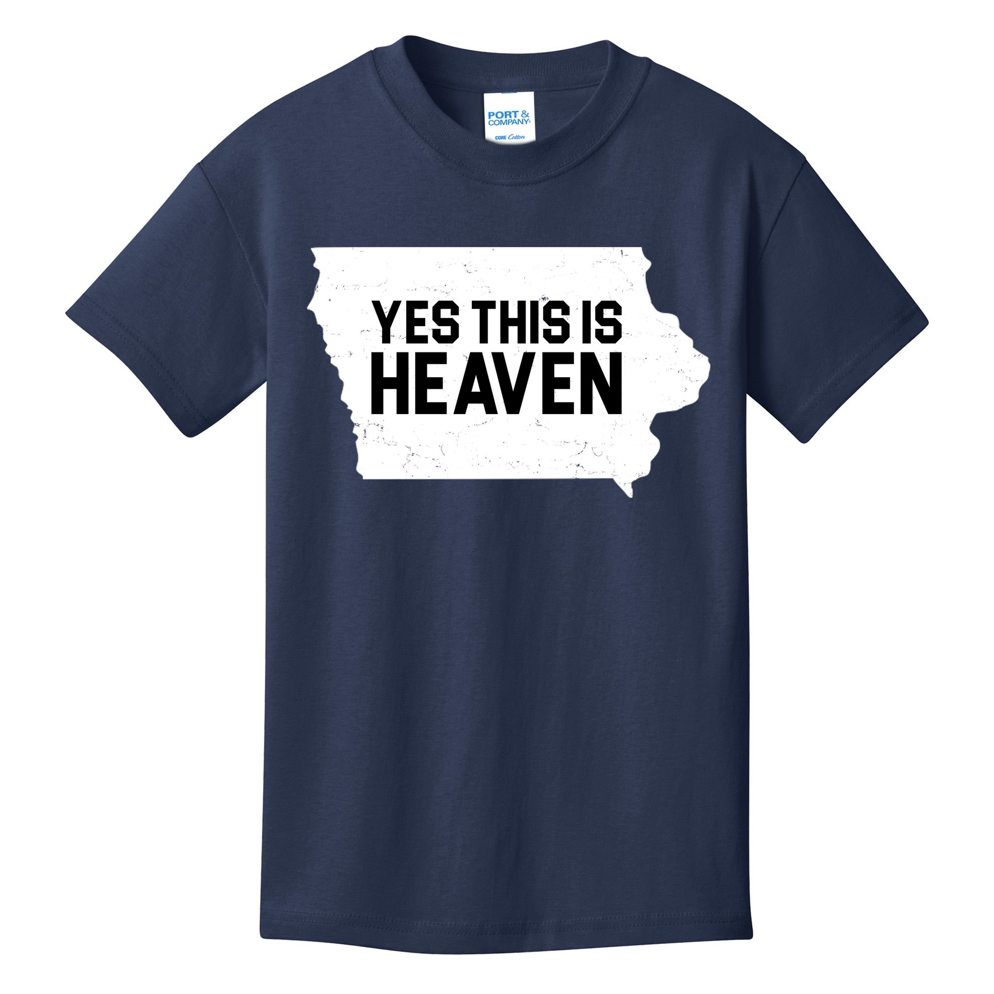 Yes This Is Heaven Iowa State Kids T-Shirt