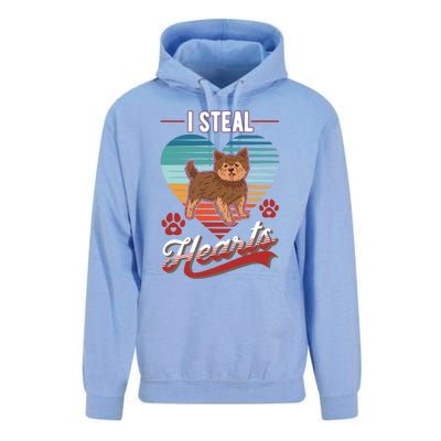 Yorkshire Terrier I Steal Hearts Valentines Day Yorkie Gift Unisex Surf Hoodie