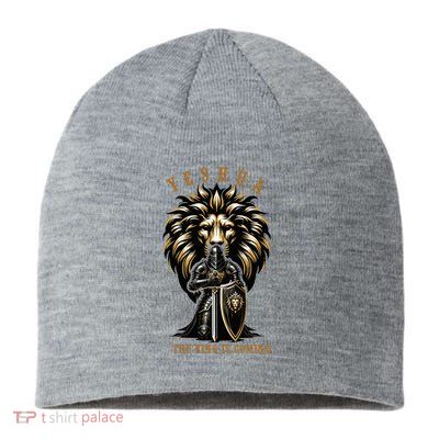Yeshua The King Is Coming Jesus Christ Christian Verse Bible Sustainable Beanie