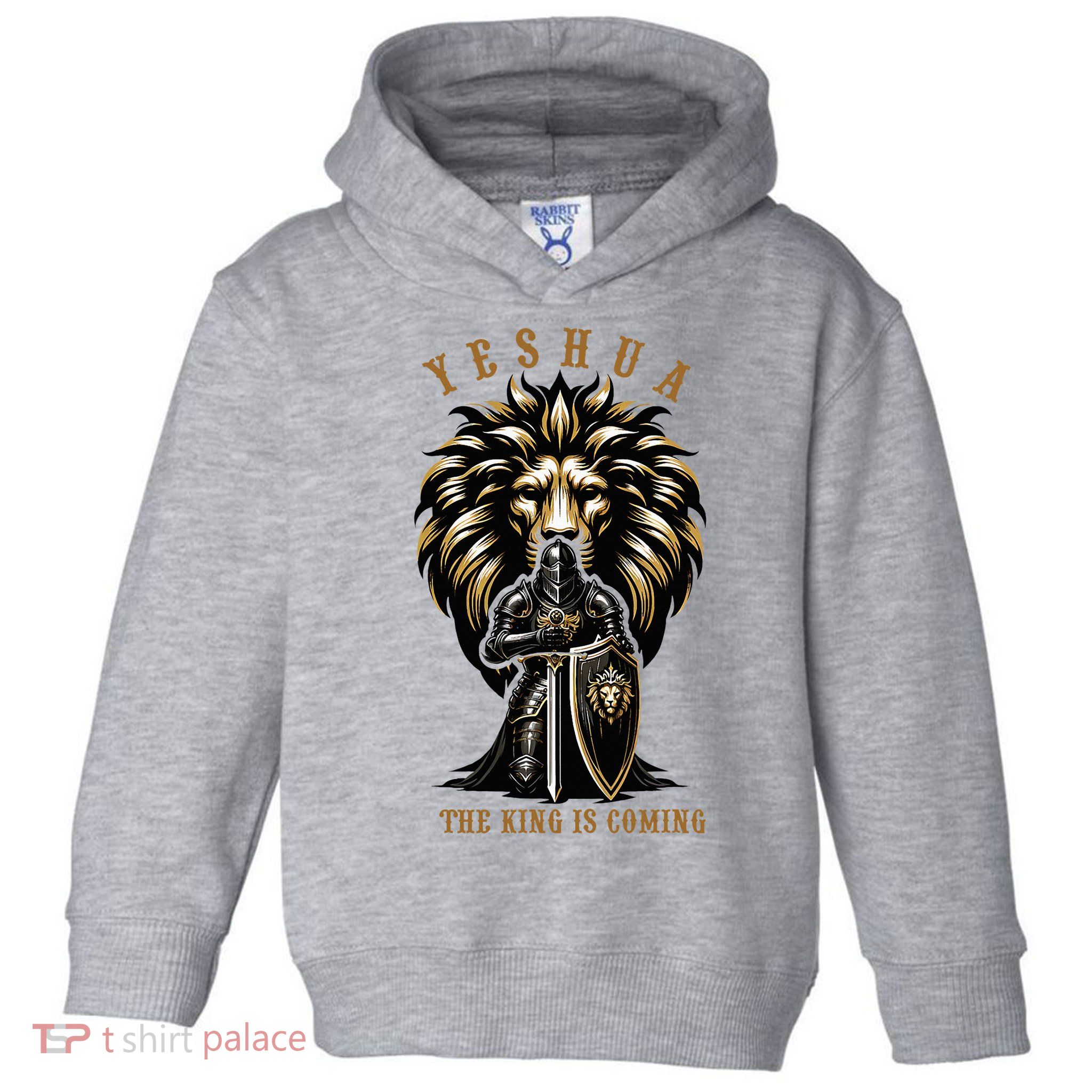 Yeshua The King Is Coming Jesus Christ Christian Verse Bible Toddler Hoodie
