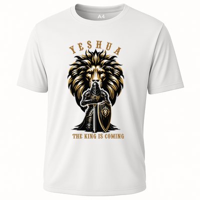 Yeshua The King Is Coming Jesus Christ Christian Verse Bible Performance Shirt
