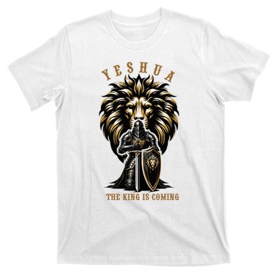 Yeshua The King Is Coming Jesus Christ Christian Verse Bible T-Shirt