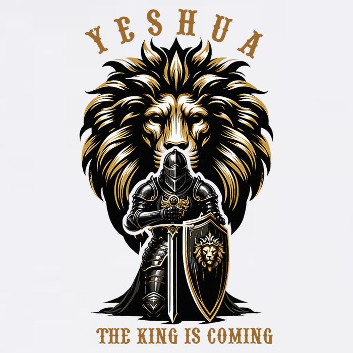Yeshua The King Is Coming Jesus Christ Christian Verse Bible Tall T-Shirt