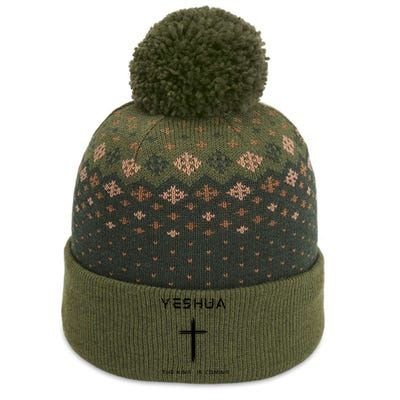 Yeshua The King The Baniff Cuffed Pom Beanie