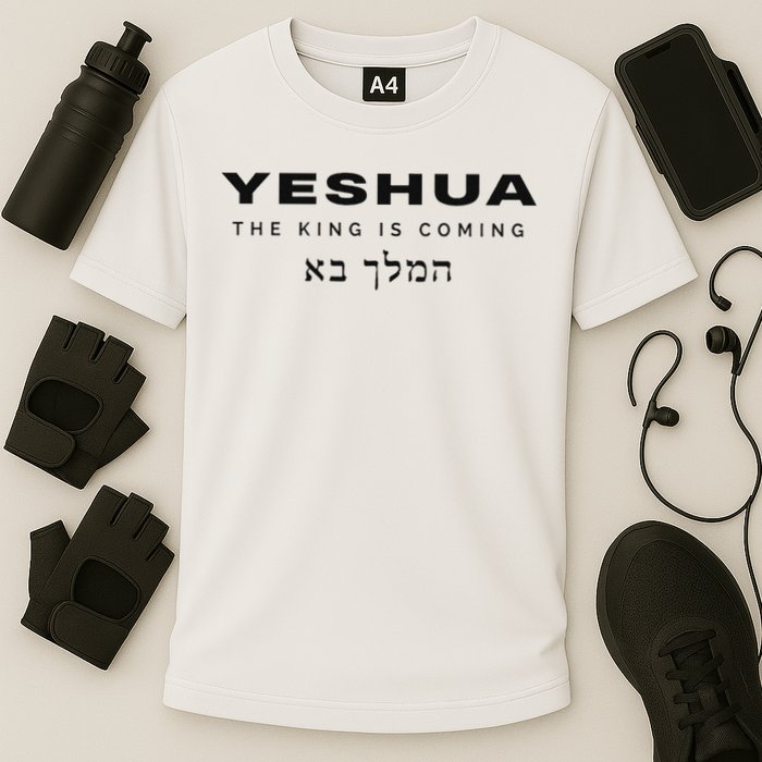 Yeshua The King Is Coming Performance Shirt