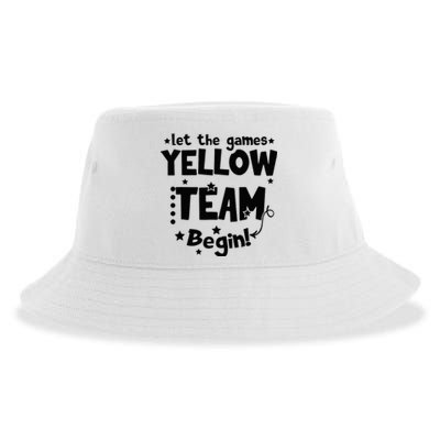 Yellow Team Let The Games Begin Field Trip Day Sustainable Bucket Hat