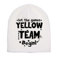 Yellow Team Let The Games Begin Field Trip Day Short Acrylic Beanie