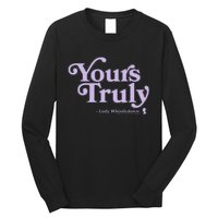 Yours Truly Lady Whistledown Long Sleeve Shirt