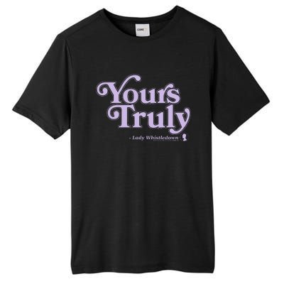 Yours Truly Lady Whistledown Tall Fusion ChromaSoft Performance T-Shirt