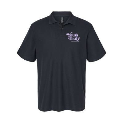 Yours Truly Lady Whistledown Softstyle Adult Sport Polo