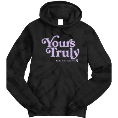 Yours Truly Lady Whistledown Tie Dye Hoodie