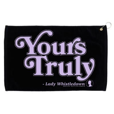 Yours Truly Lady Whistledown Grommeted Golf Towel